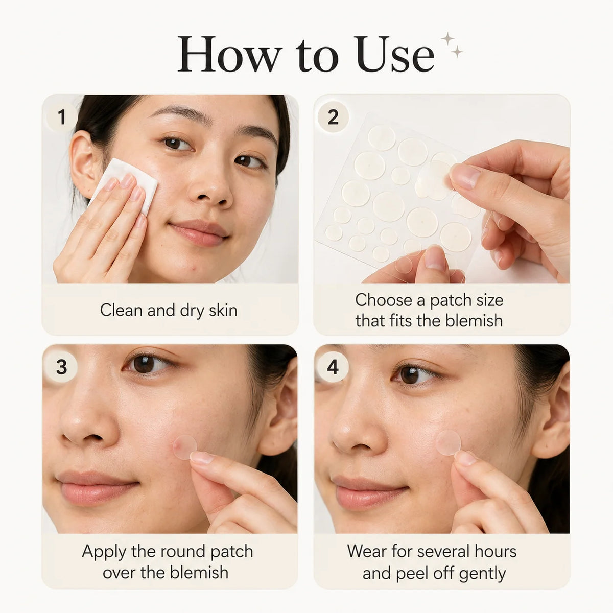 Patchs Anti-Imperfections Invisibles – 360 Pièces