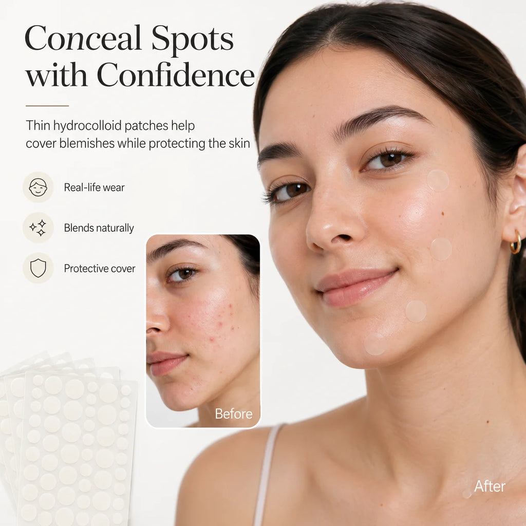 Patchs Anti-Imperfections Invisibles – 360 Pièces