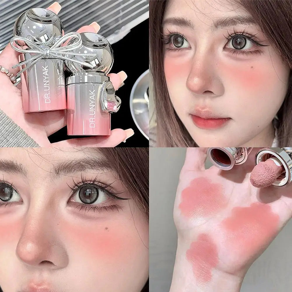 Blush Liquide Velours – Applicateur Éponge Intégré