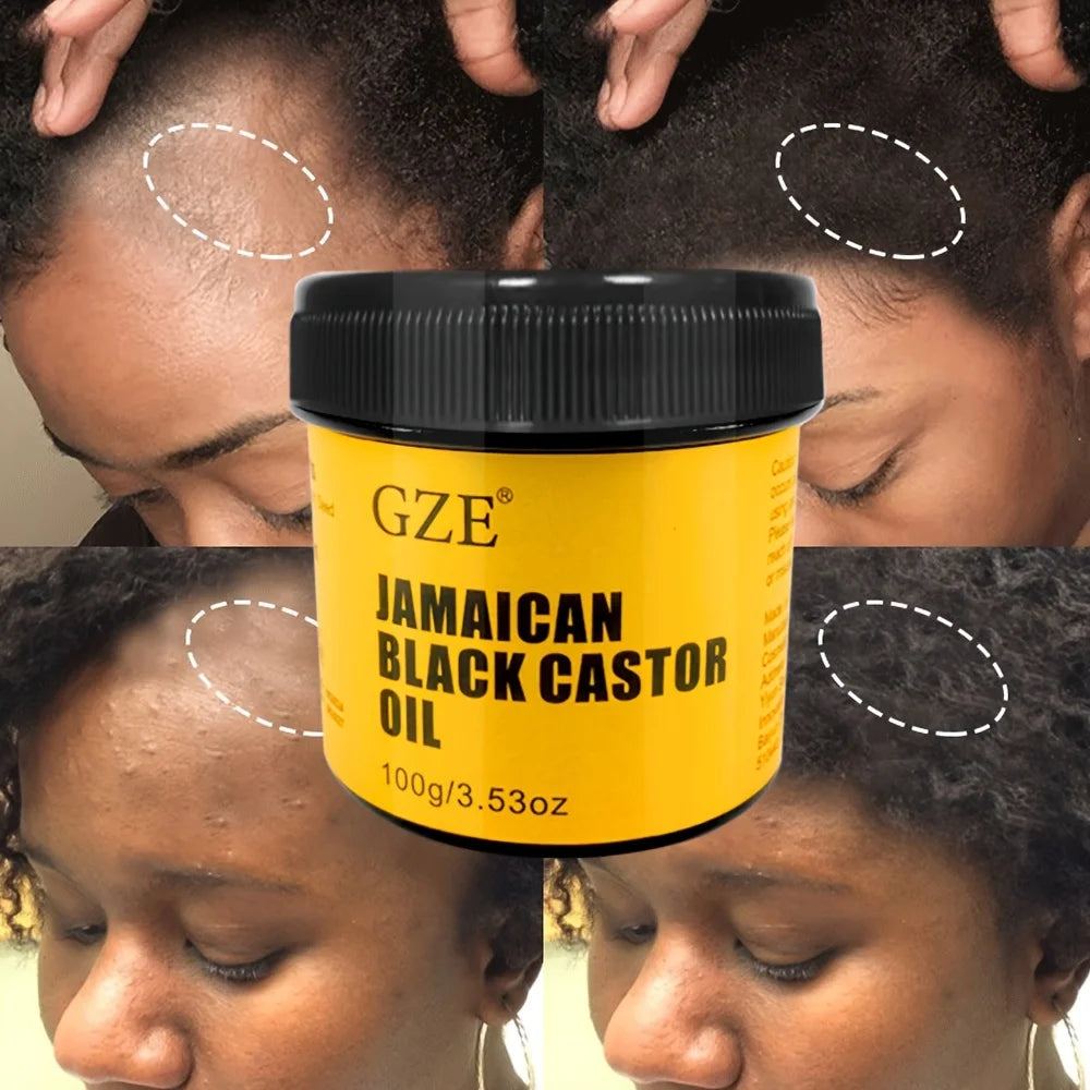 Gel Coiffant Ricin Noir Jamaïcain – Racines & Contours