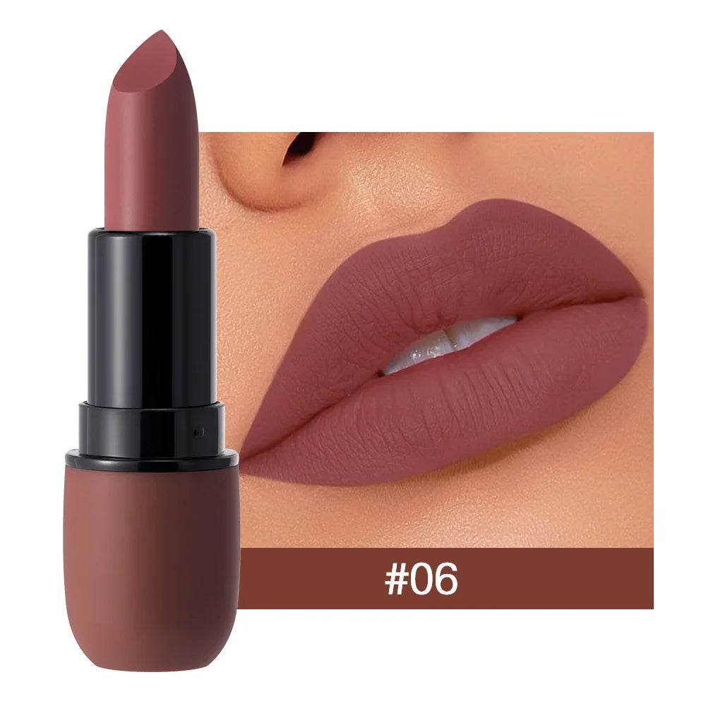 Rouge à Lèvres Mat Velours – Fini Longue Tenue
