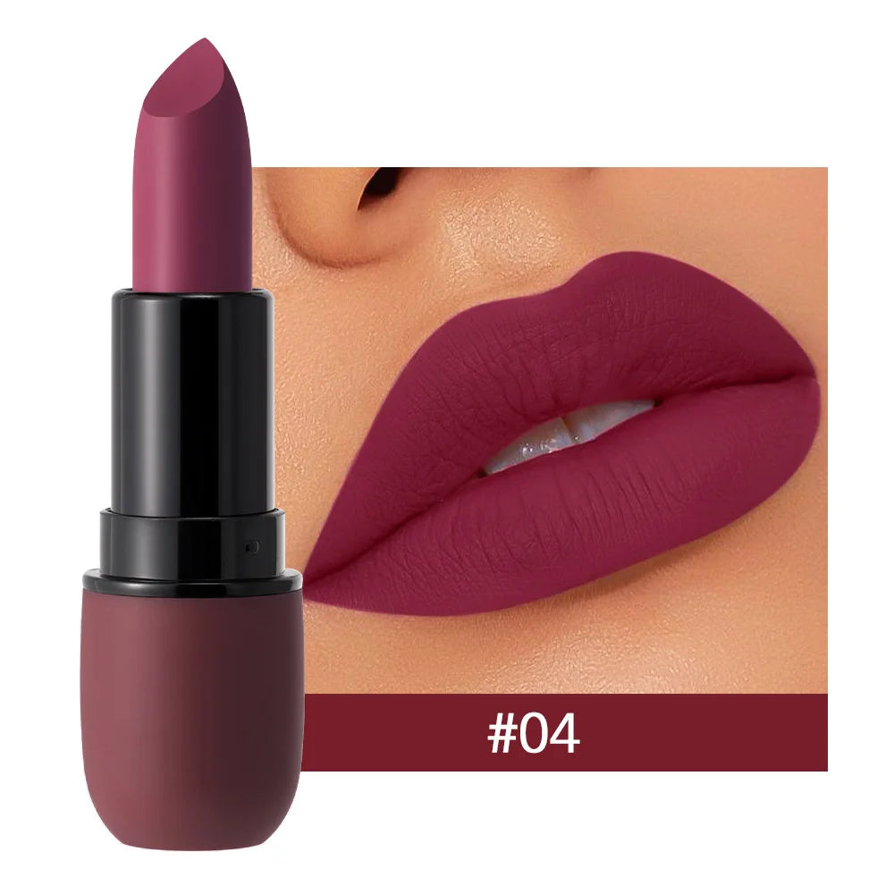 Rouge à Lèvres Mat Velours – Fini Longue Tenue