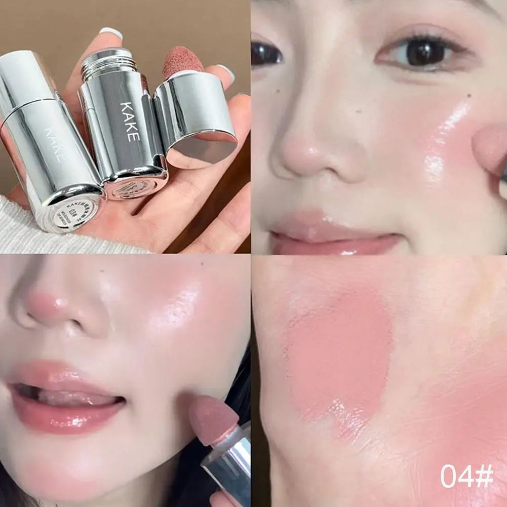 Blush Liquide Velours – Applicateur Éponge Intégré