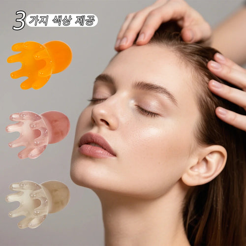 Brosse Massante Pieuvre – Résine