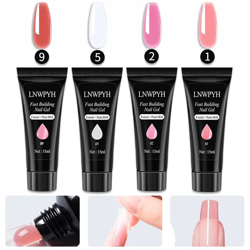 Kit Complet Vernis Semi-Permanent – Lampe UV & Ponceuse
