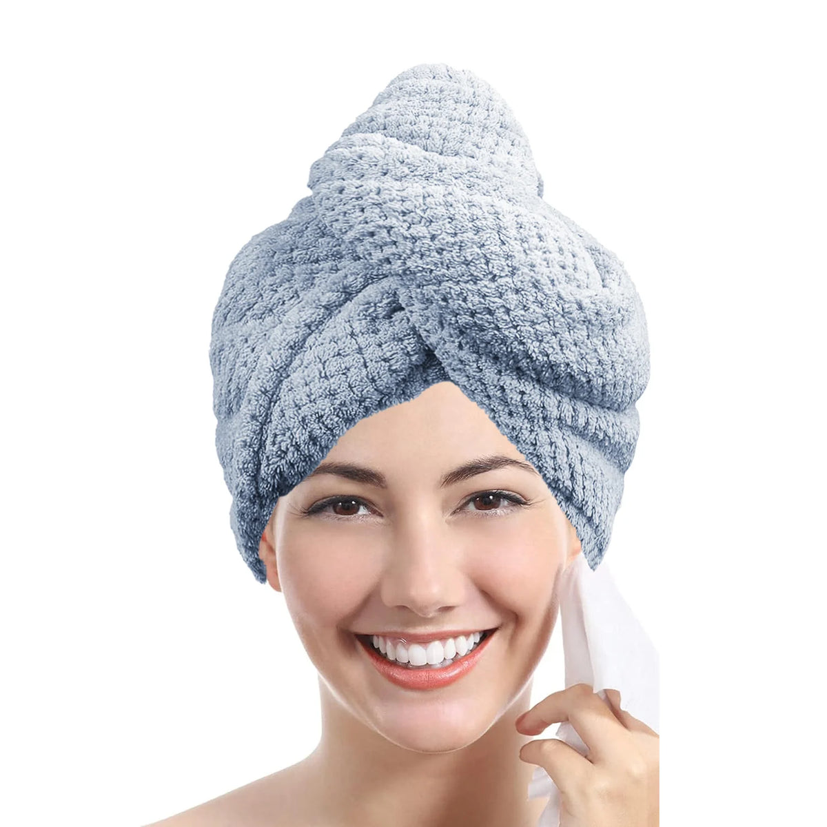 Turban Séchant en Microfibre – Absorption Rapide