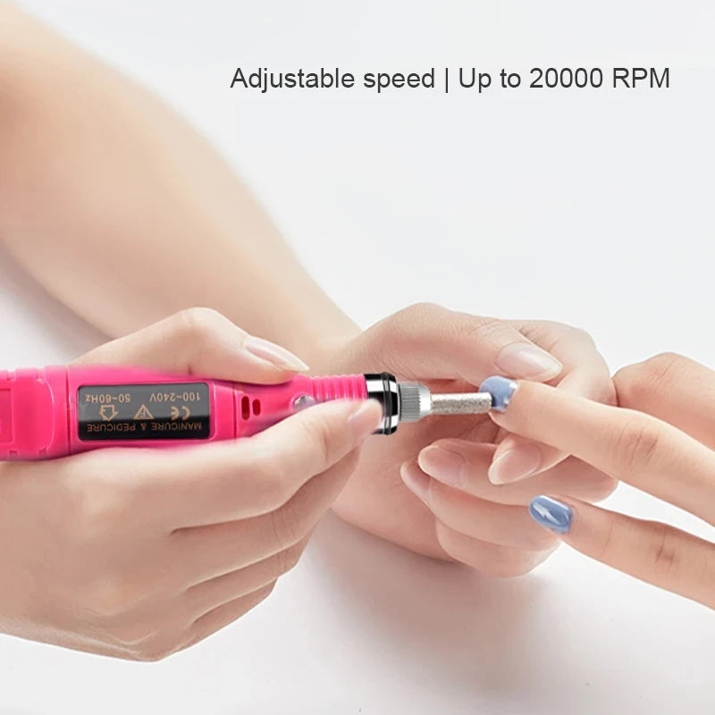 Kit Complet Vernis Semi-Permanent – Lampe UV & Ponceuse