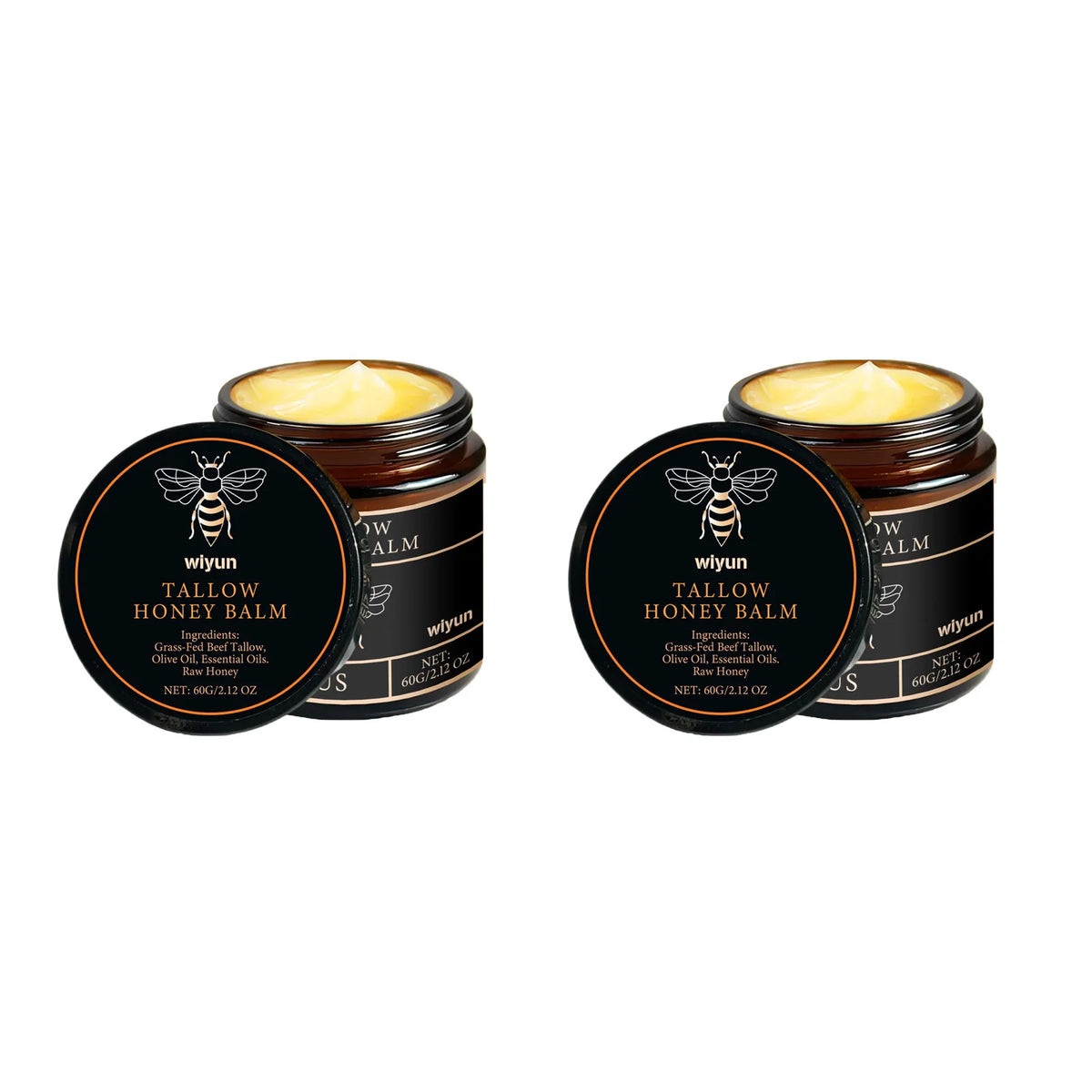 Crème Corps Suif & Miel – Éclat et Fermeté