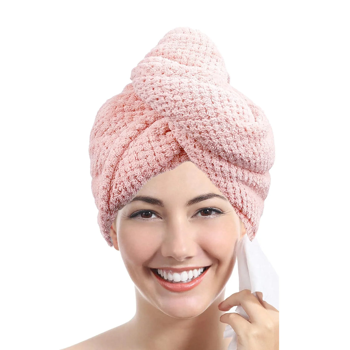Turban Séchant en Microfibre – Absorption Rapide