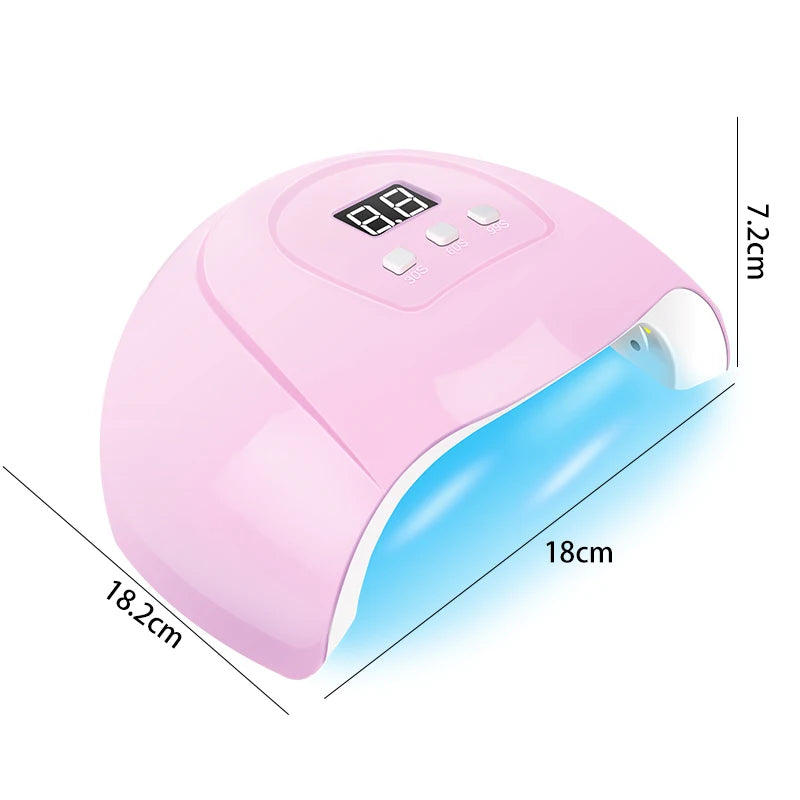 Kit Complet Vernis Semi-Permanent – Lampe UV & Ponceuse