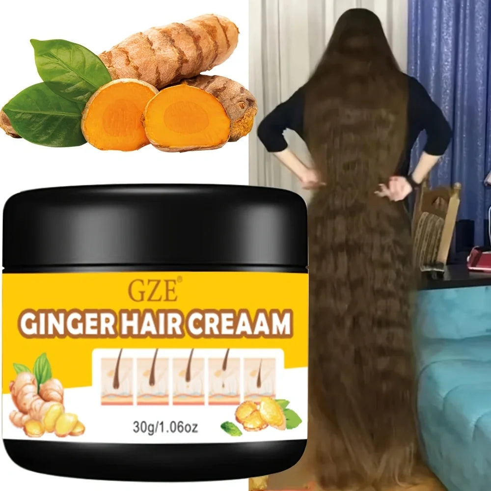Pot de crème capillaire au gingembre GZE, 30 g