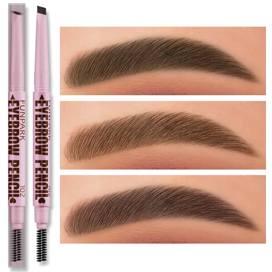 Crayon à Sourcils 2-en-1 Waterproof – 5 Teintes