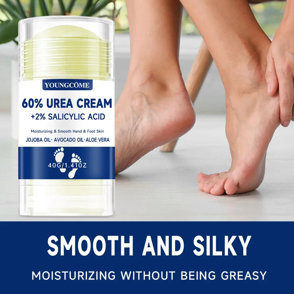 Crème Pieds Urée 60 % – Talons Très Secs