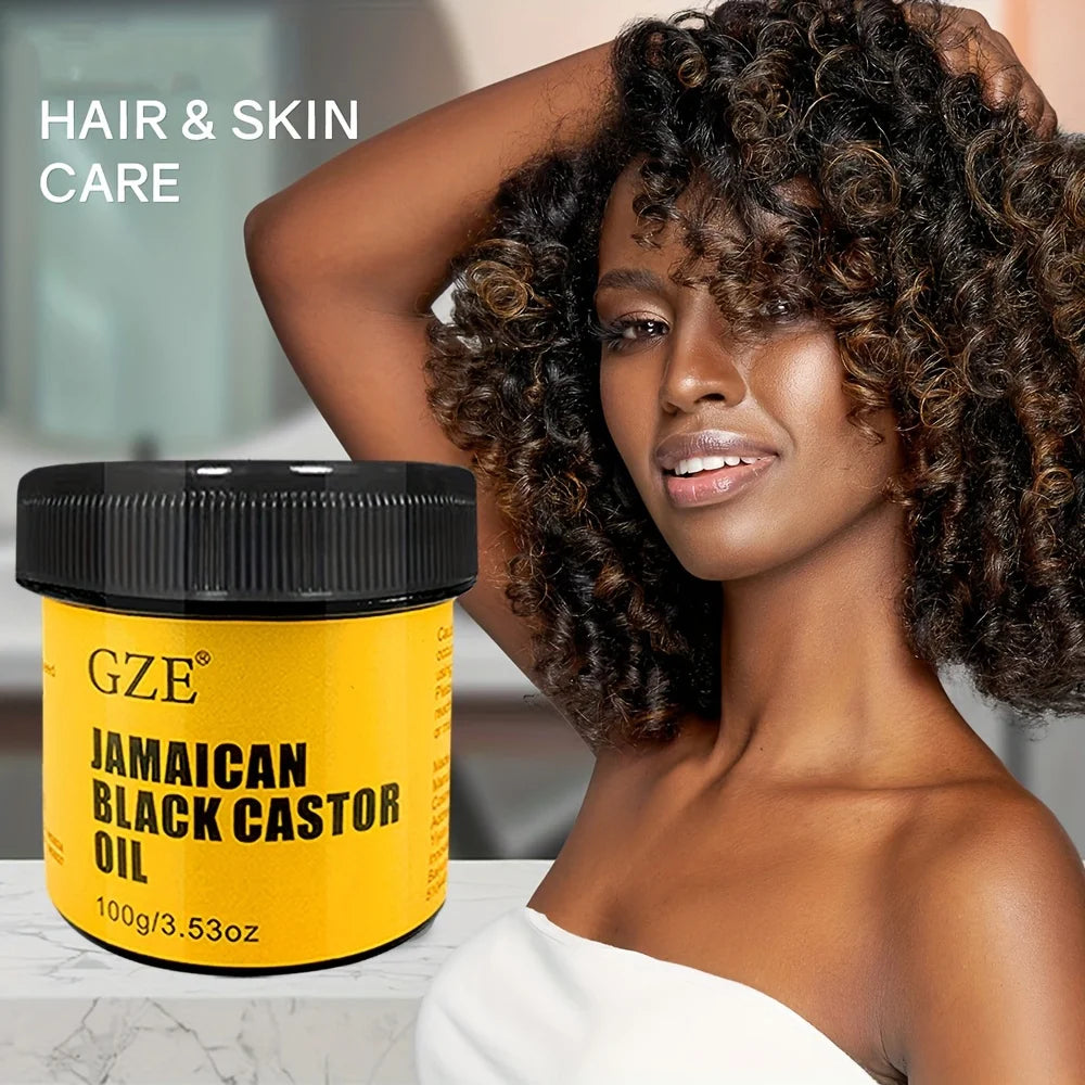 Gel Coiffant Ricin Noir Jamaïcain – Racines & Contours