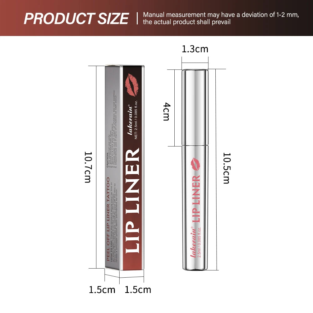 Encre à Lèvres Peel-Off – Tenue Longue Durée