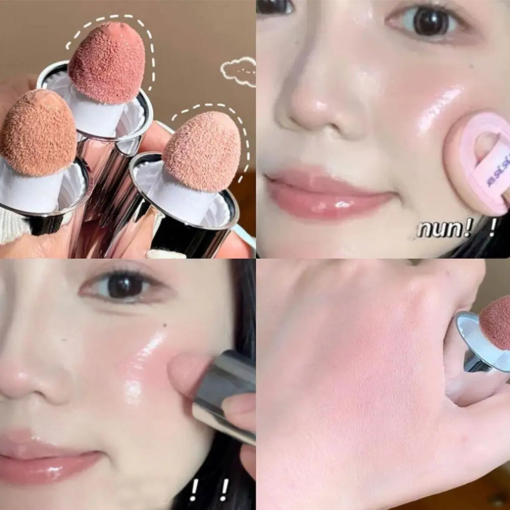 Blush Liquide Velours – Applicateur Éponge Intégré