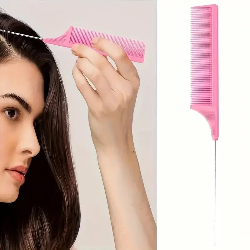 Set 6 Pièces – Brosses & Accessoires de Coiffage