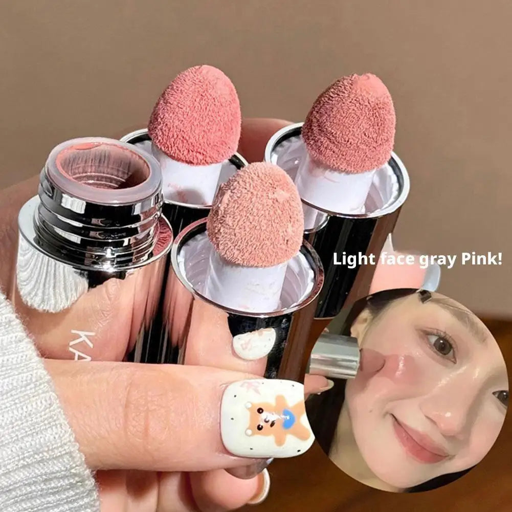 Blush Liquide Velours – Applicateur Éponge Intégré