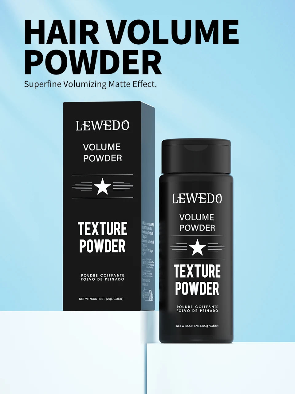 Poudre Coiffante Volumatrice – Effet Matifiant