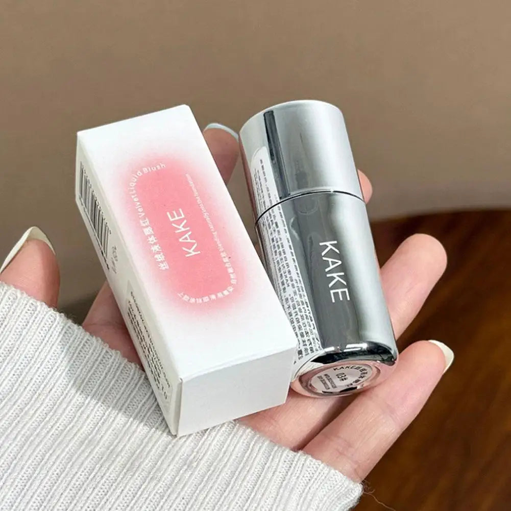 Blush Liquide Velours – Applicateur Éponge Intégré