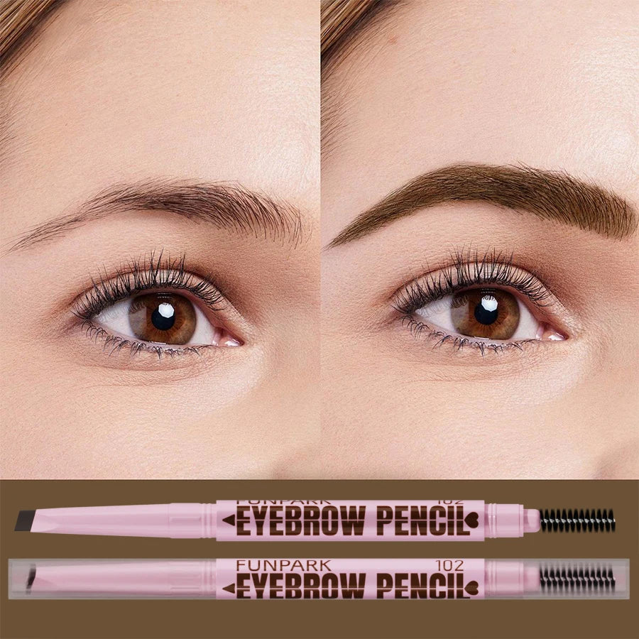 Crayon à Sourcils 2-en-1 Waterproof – 5 Teintes