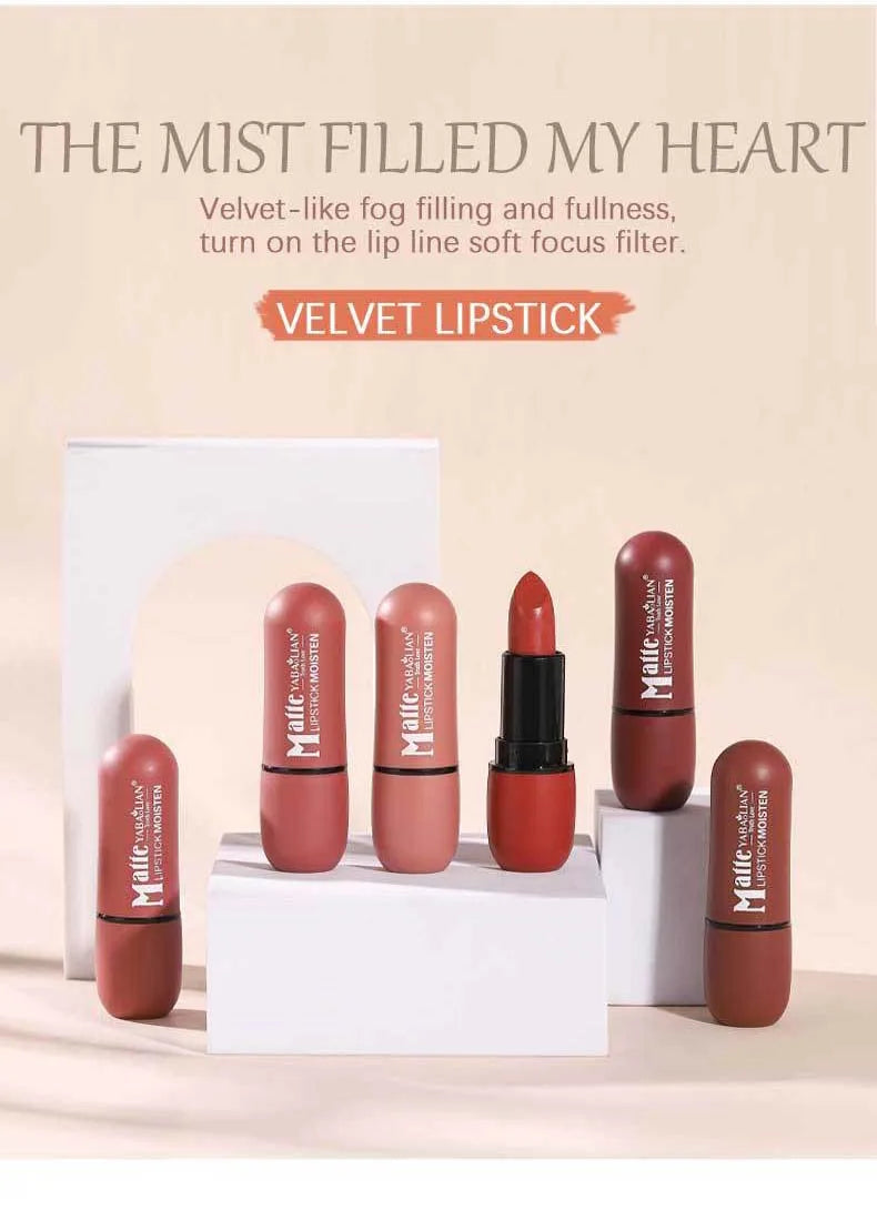 Rouge à Lèvres Mat Velours – Fini Longue Tenue