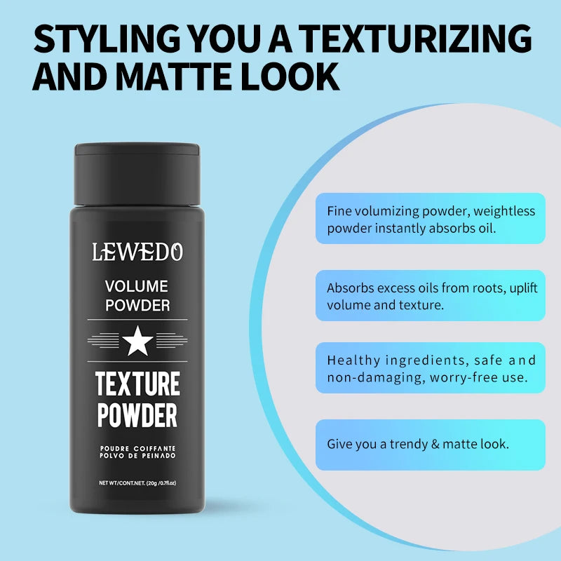 Poudre Coiffante Volumatrice – Effet Matifiant