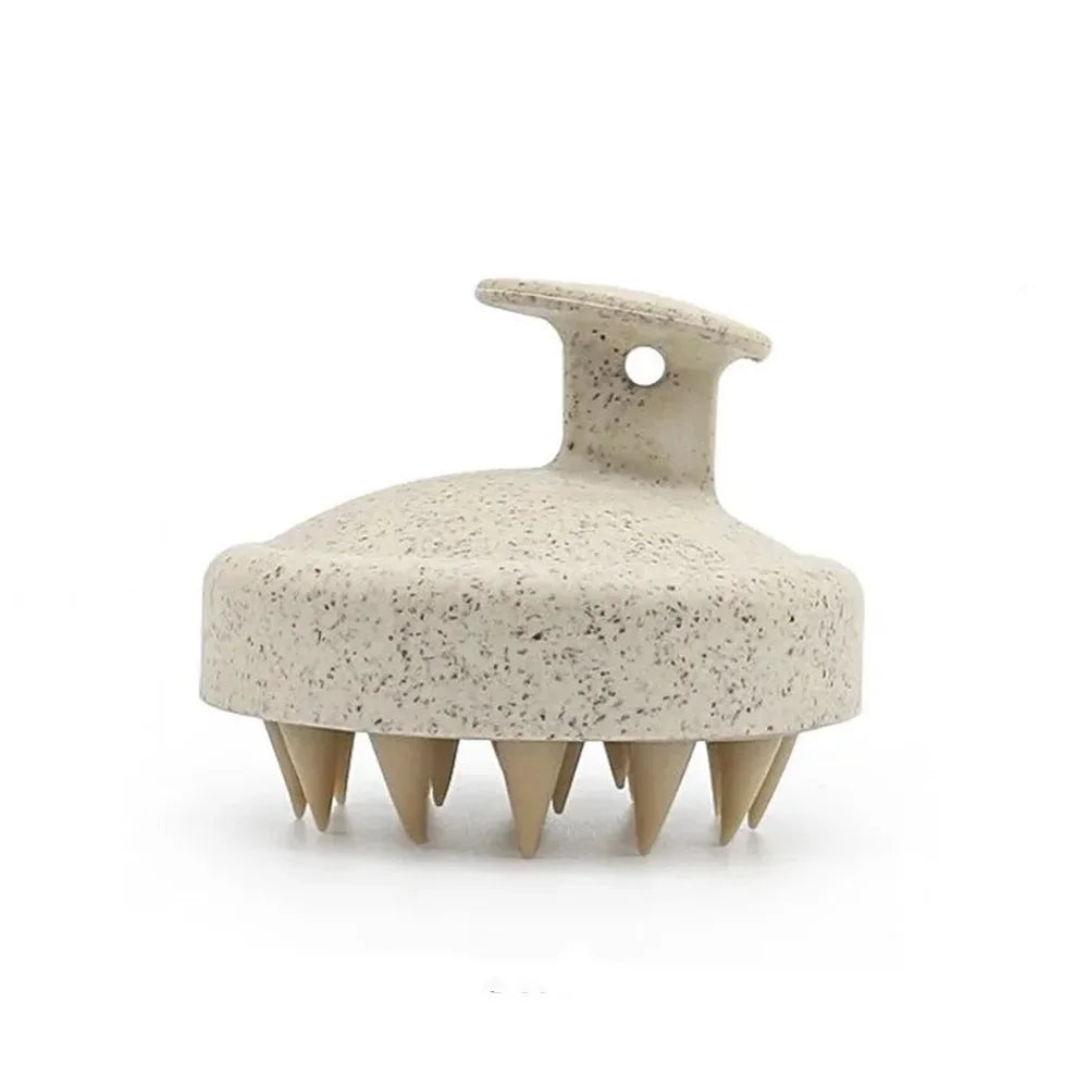 Brosse de Massage Cuir Chevelu en Silicone