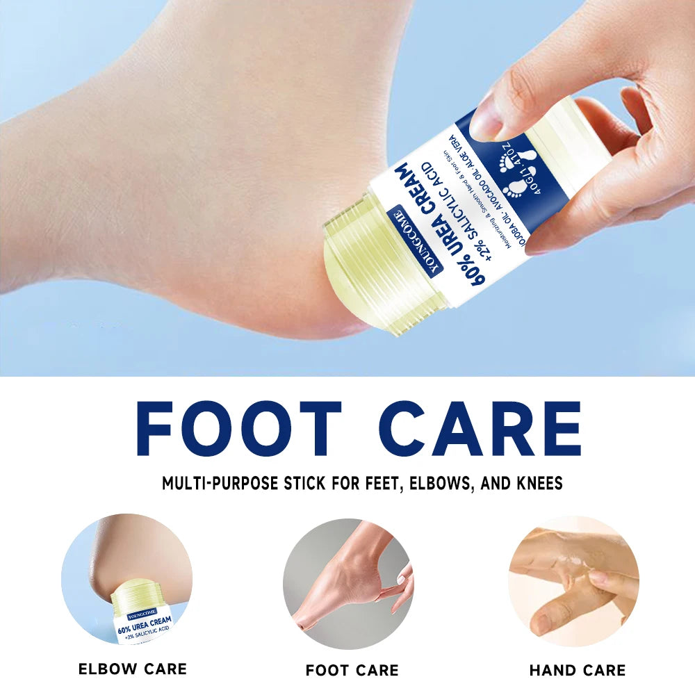 Crème Pieds Urée 60 % – Talons Très Secs