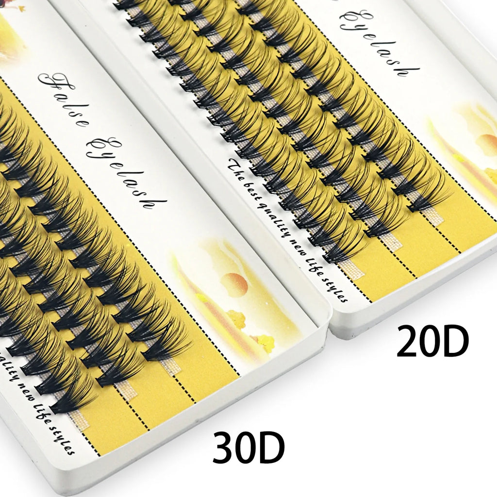 Extensions de Cils Volume Russe 20D à 40D – 60 Bouquets
