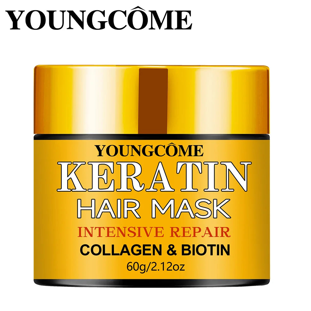 Masque Capillaire Kératine, Collagène & Biotine