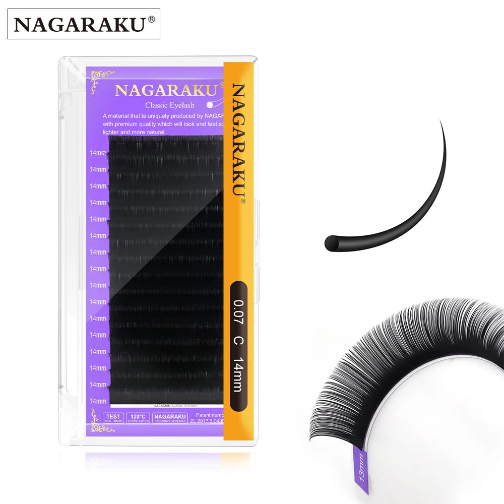Extensions de Cils Classiques NAGARAKU – Pose Cil à Cil