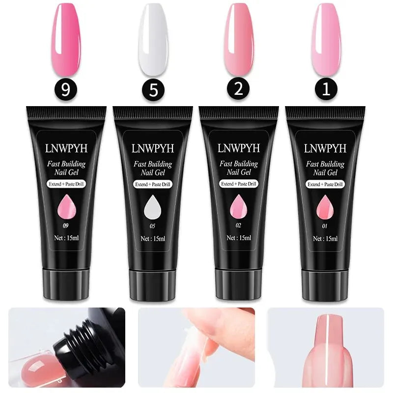 Kit Complet Vernis Semi-Permanent – Lampe UV & Ponceuse