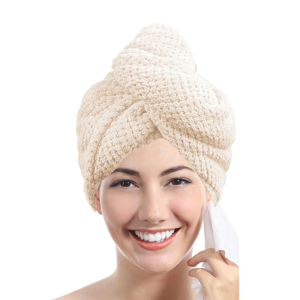 Turban Séchant en Microfibre – Absorption Rapide