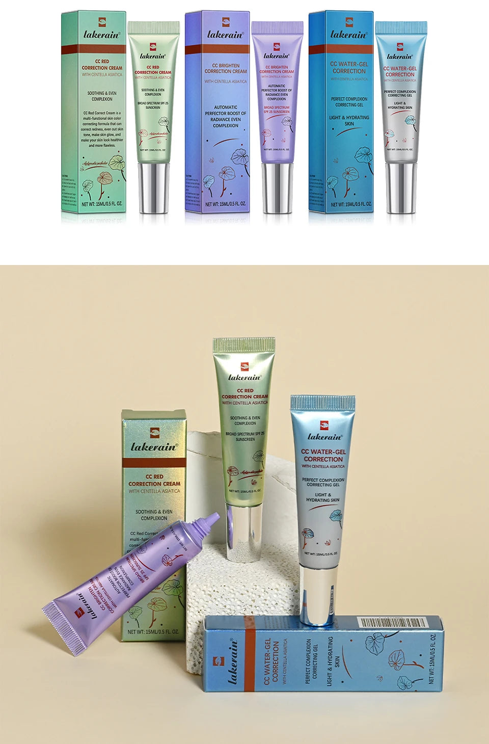 CC Crème Coréenne Adaptative – Centella Haute Couvrance