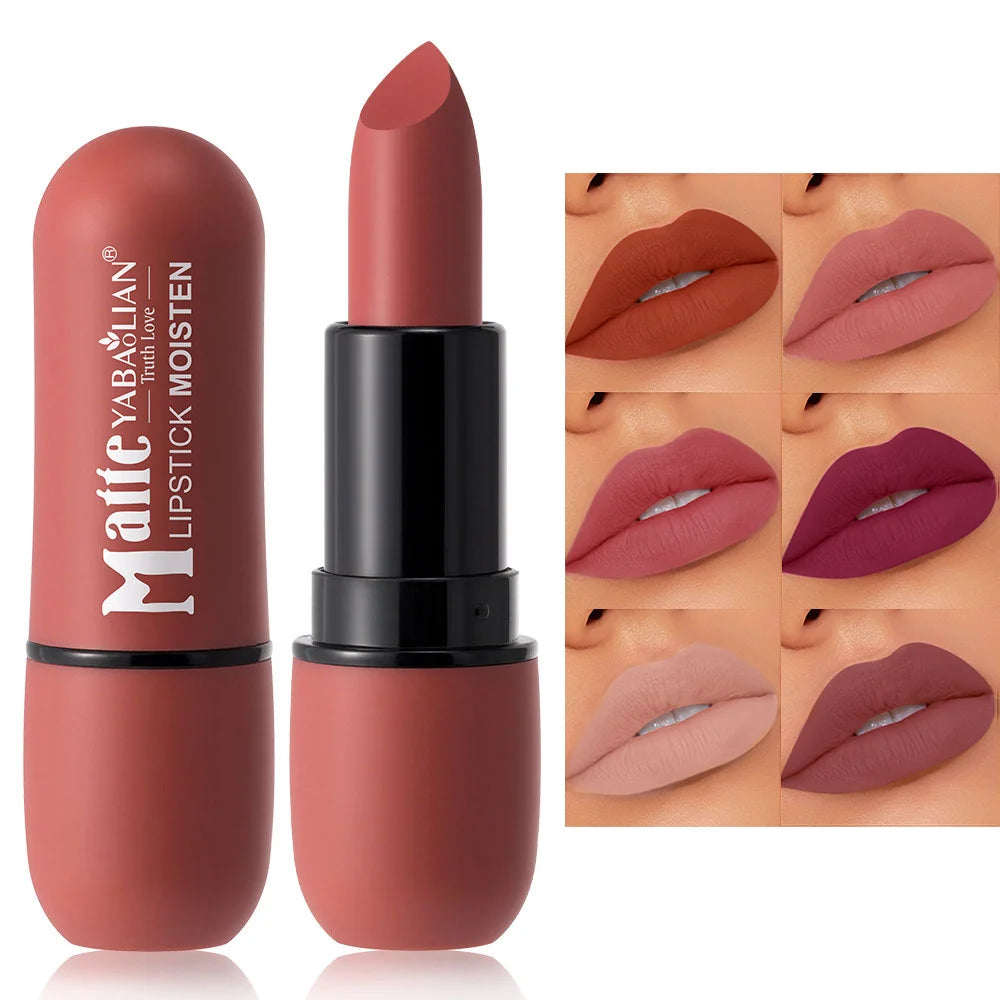 Rouge à Lèvres Mat Velours – Fini Longue Tenue