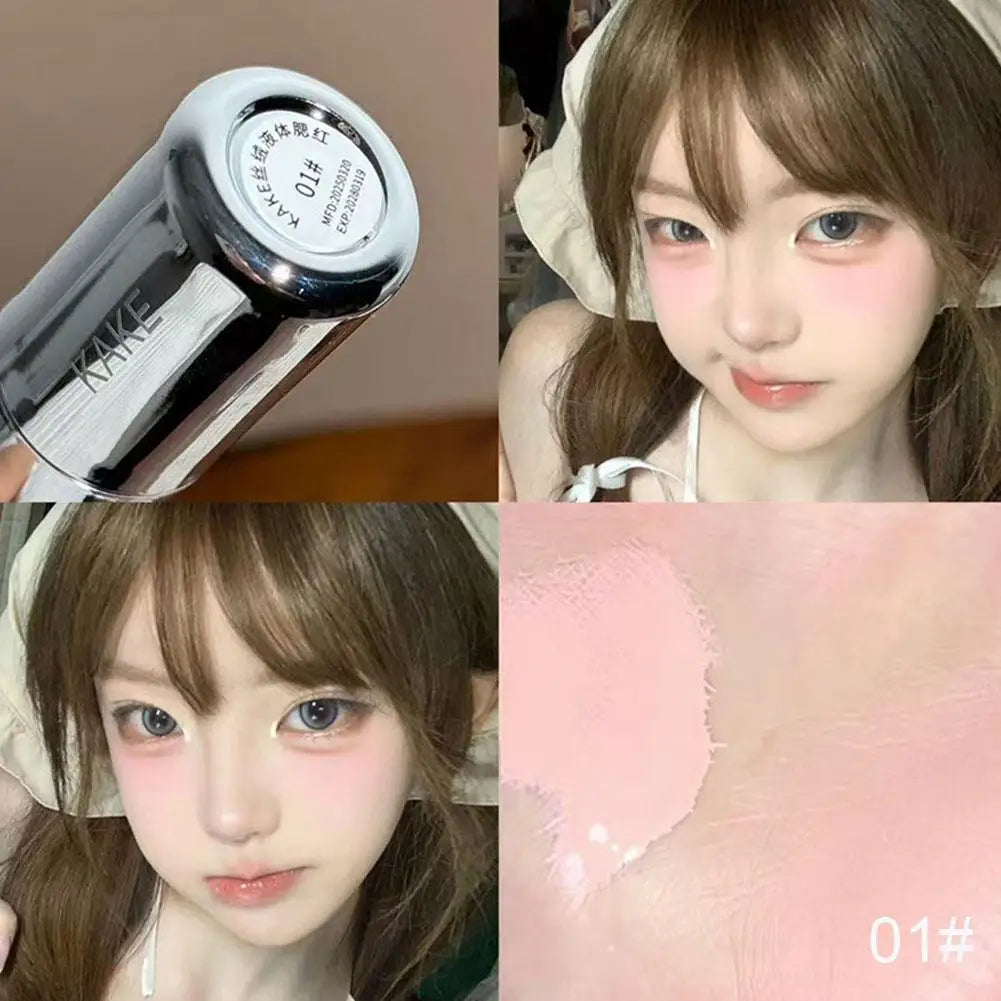 Blush Liquide Velours – Applicateur Éponge Intégré