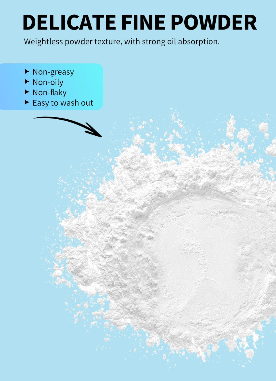 Poudre Coiffante Volumatrice – Effet Matifiant
