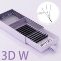 Extensions de Cils Volume Russe W – Éventail 3D à 5D