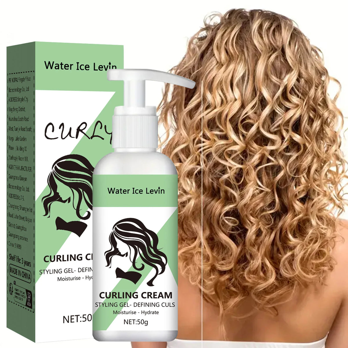 Gel Définition Boucles – Kératine & Biotine