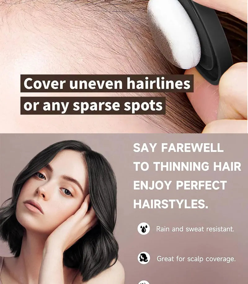 Poudre Densifiante Racines – Correcteur Cheveux Clairsemés