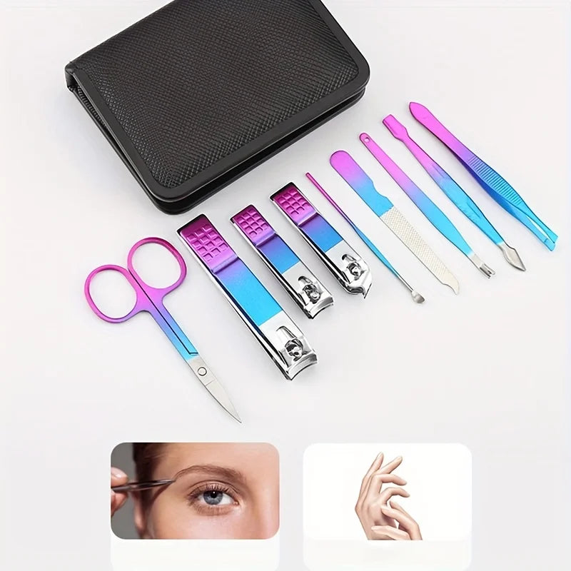 Kit Manucure & Pédicure Professionnel – Trousse de Voyage