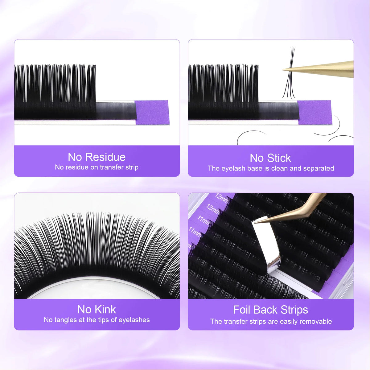 Extensions de Cils Classiques NAGARAKU – Pose Cil à Cil