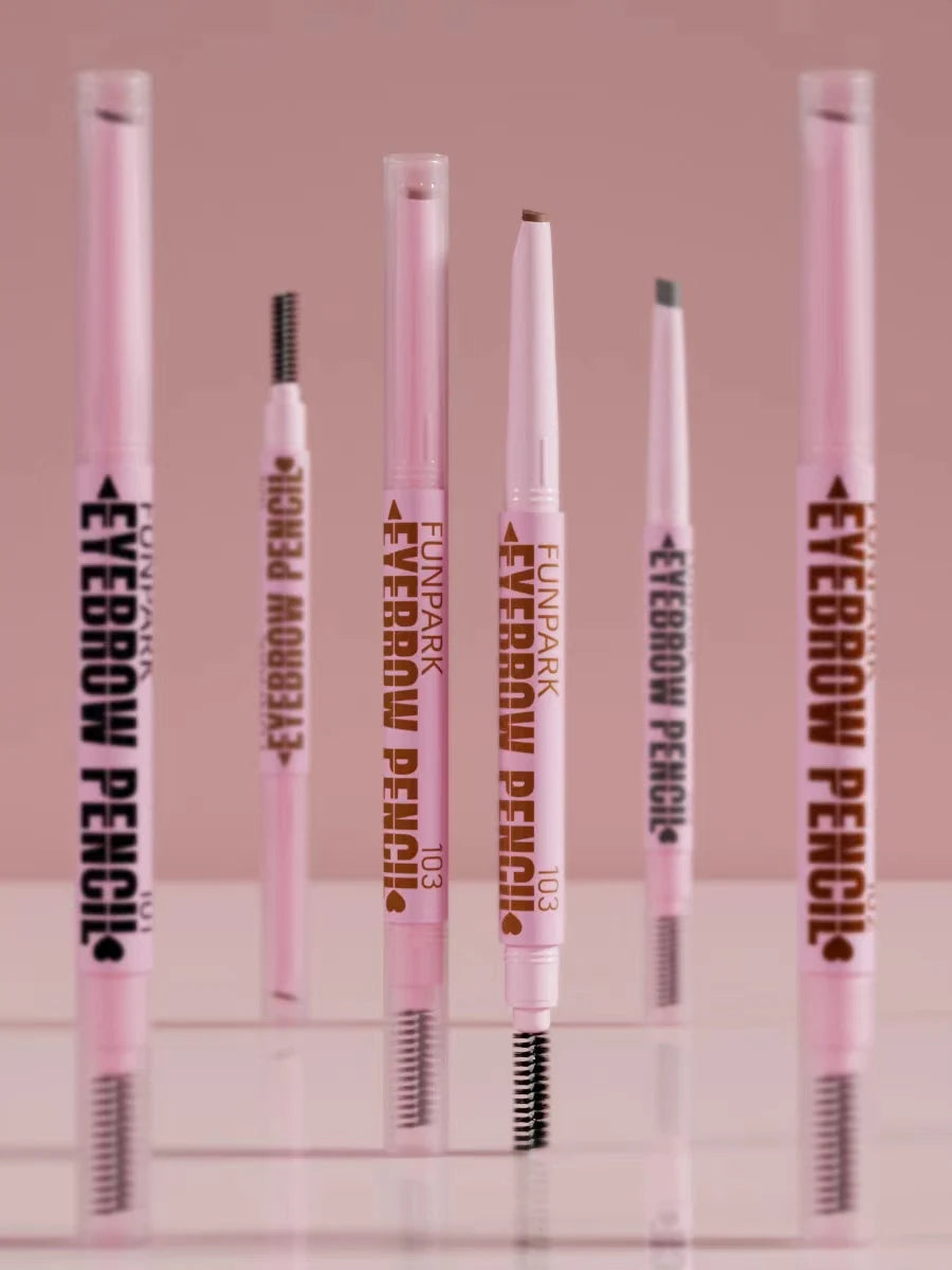 Crayon à Sourcils 2-en-1 Waterproof – 5 Teintes