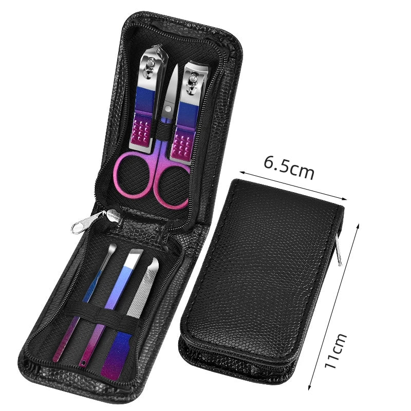 Kit Manucure & Pédicure Professionnel – Trousse de Voyage