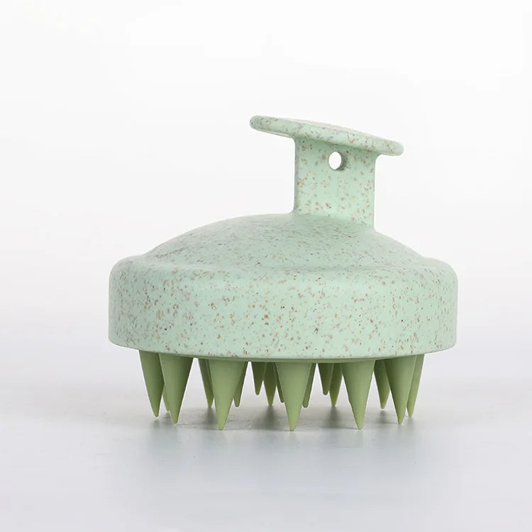 Brosse de Massage Cuir Chevelu en Silicone