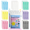 Patchs Anti-Boutons Étoiles – Hydrocolloïde 7 Couleurs