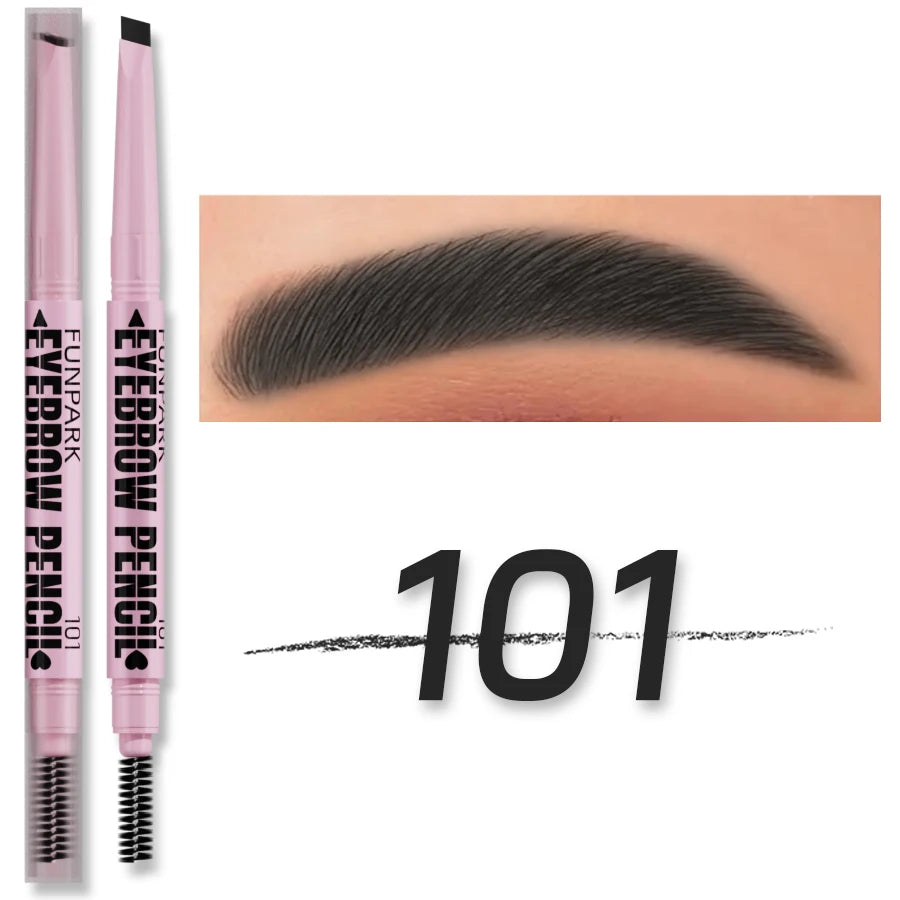 Crayon à Sourcils 2-en-1 Waterproof – 5 Teintes