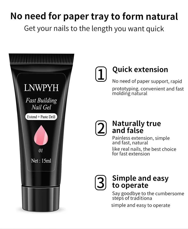 Kit Complet Vernis Semi-Permanent – Lampe UV & Ponceuse