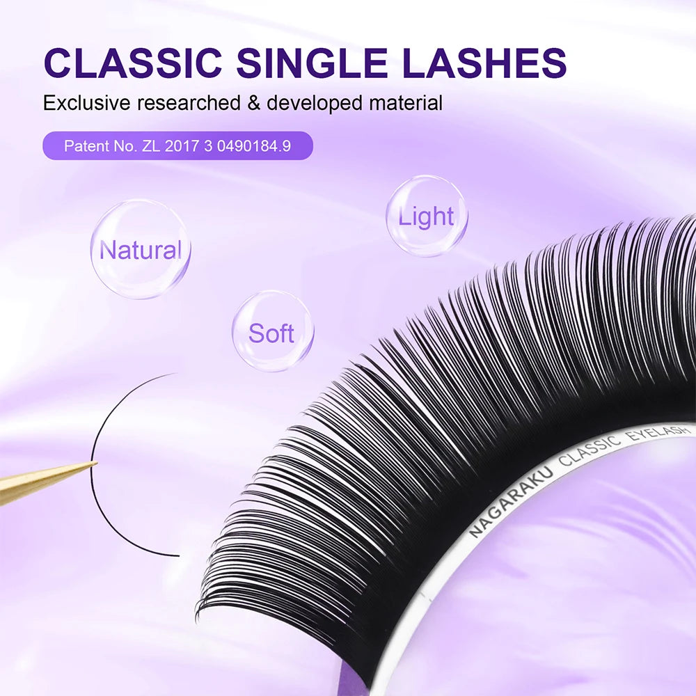 Extensions de Cils Classiques NAGARAKU – Pose Cil à Cil